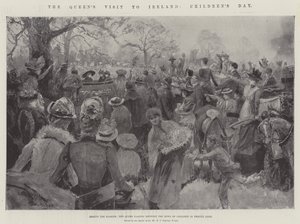 La visita della Regina in Irlanda, Giorno dei Bambini da Henry Charles Seppings Wright
